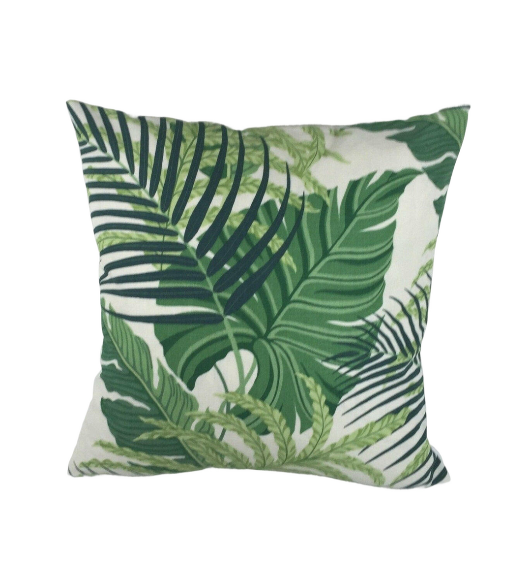 Sanderson - Manila - Green / Ivory - Cushion Cover Throw Pillow Designer Home Decor.