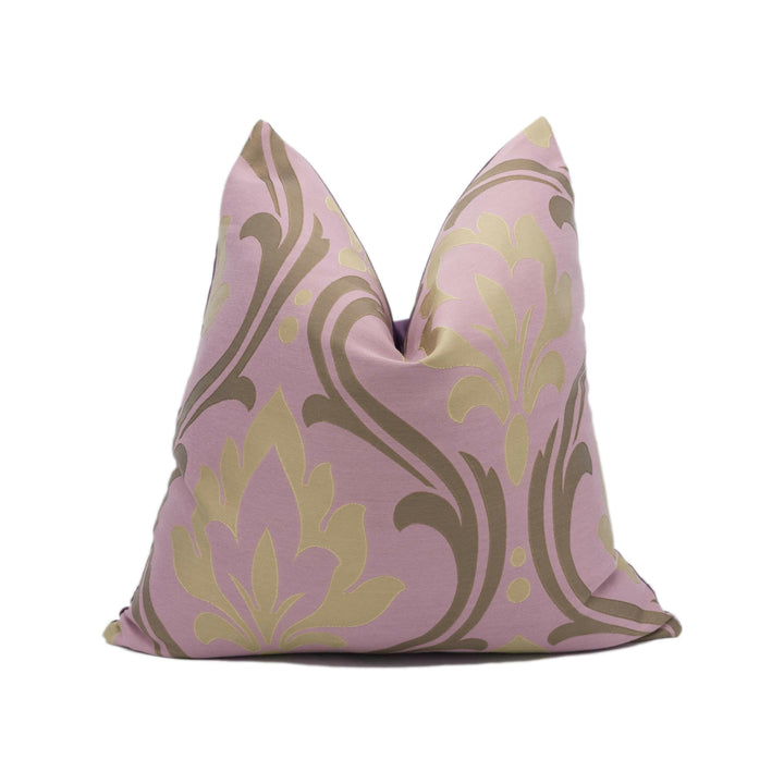 Prestigious Textiles - Orion - Dusk - Luxurious Damask Swirl Silky Satin Cushion Cover - Handmade Throw Pillow - Designer Home Décor.