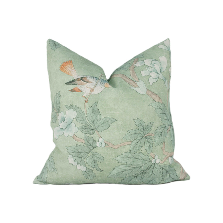 Sanderson - Chiswick Grove - Sage - Cushion Cover Throw Pillow Stunning Designer Home Decor.