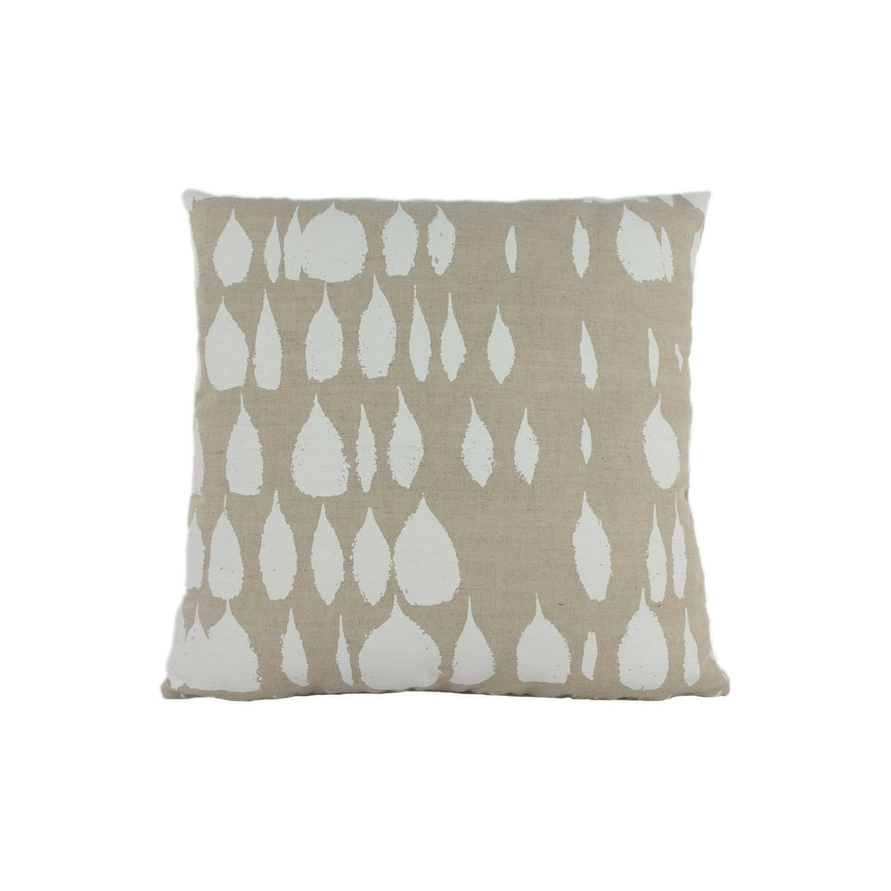 Schumacher - Queen of Spain - Natural - Painterly Mid-Century Designer Cushion Cover - Handmade Throw Pillow - Luxury Home Decor.