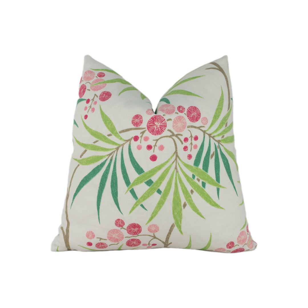 Sanderson - Arberella - Rose / Ivory - Stunning Cushion Cover Throw Pillow Designer Home Decor.