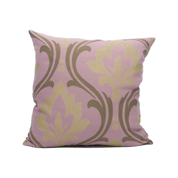 Prestigious Textiles - Orion - Dusk - Luxurious Damask Swirl Silky Satin Cushion Cover - Handmade Throw Pillow - Designer Home Décor.