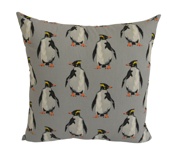 Prestigious Textiles - Penguins - Arctic - Cushion Cover Pillow Throw Designer Home Decor.