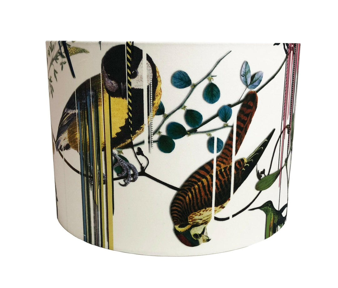 Christian Lacroix - Birds Sinfonia - Perce Neige - Lampshade Stunning Handmade.