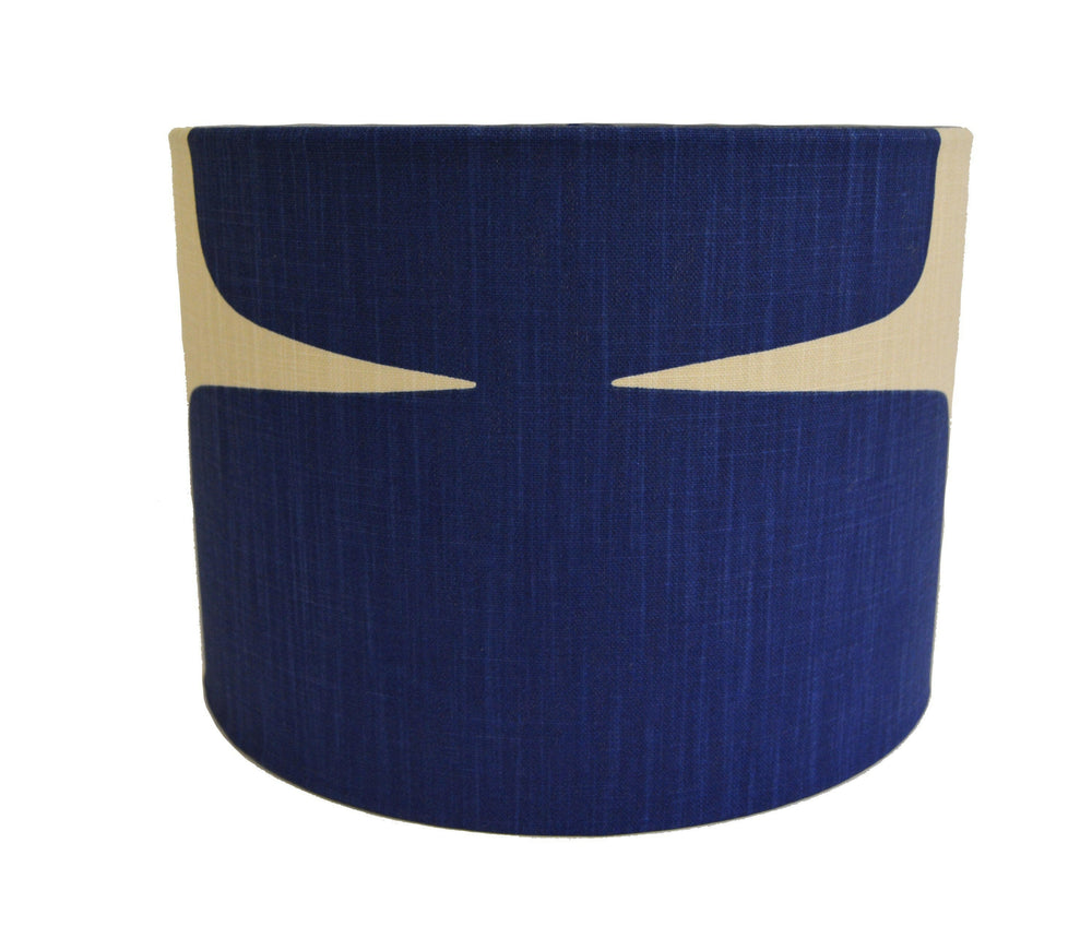 Scion - Lohko - Indigo / Jasmine - Lampshade Stunning Handmade.