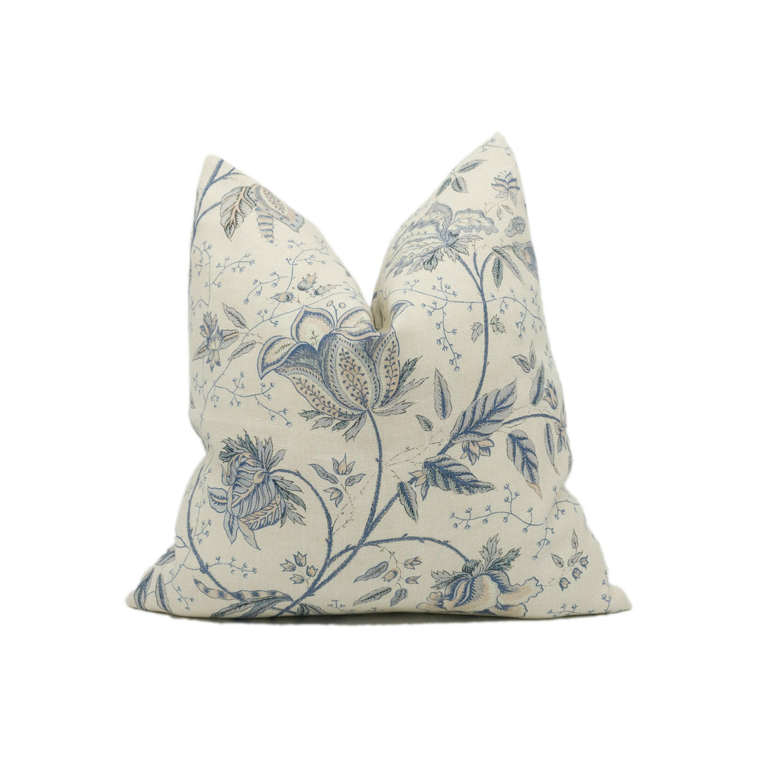 Ralph Lauren - Designers Guild - Pillar Point Floral - Dew - Classic Floral Cushion Cover - Handmade Throw Pillow - Designer Home Décor.