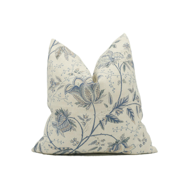 Ralph Lauren - Designers Guild - Pillar Point Floral - Dew - Classic Floral Cushion Cover - Handmade Throw Pillow - Designer Home Décor.