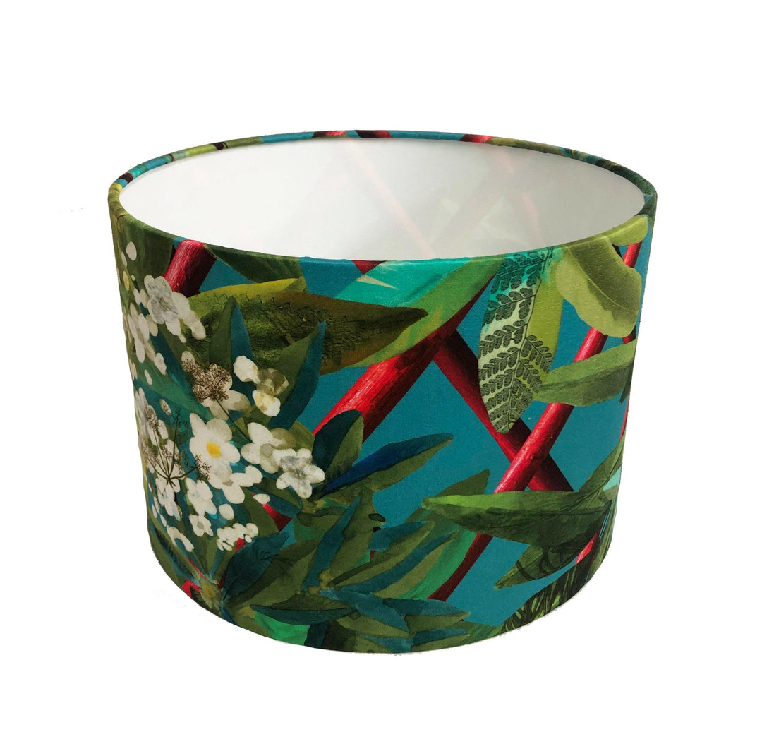 Christian Lacroix - Canopy - Turquoise - Lampshade Stunning Handmade.