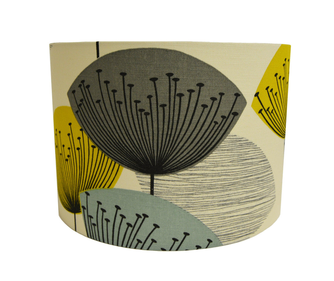 Sanderson - Dandelion Clocks - Chaffinch - Lampshade Stunning Handmade.