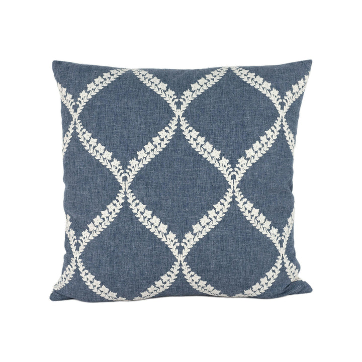 Sanderson - Dalby - Indigo - Stunning Designer Cushion Cover Throw Pillow Designer Home Decor.