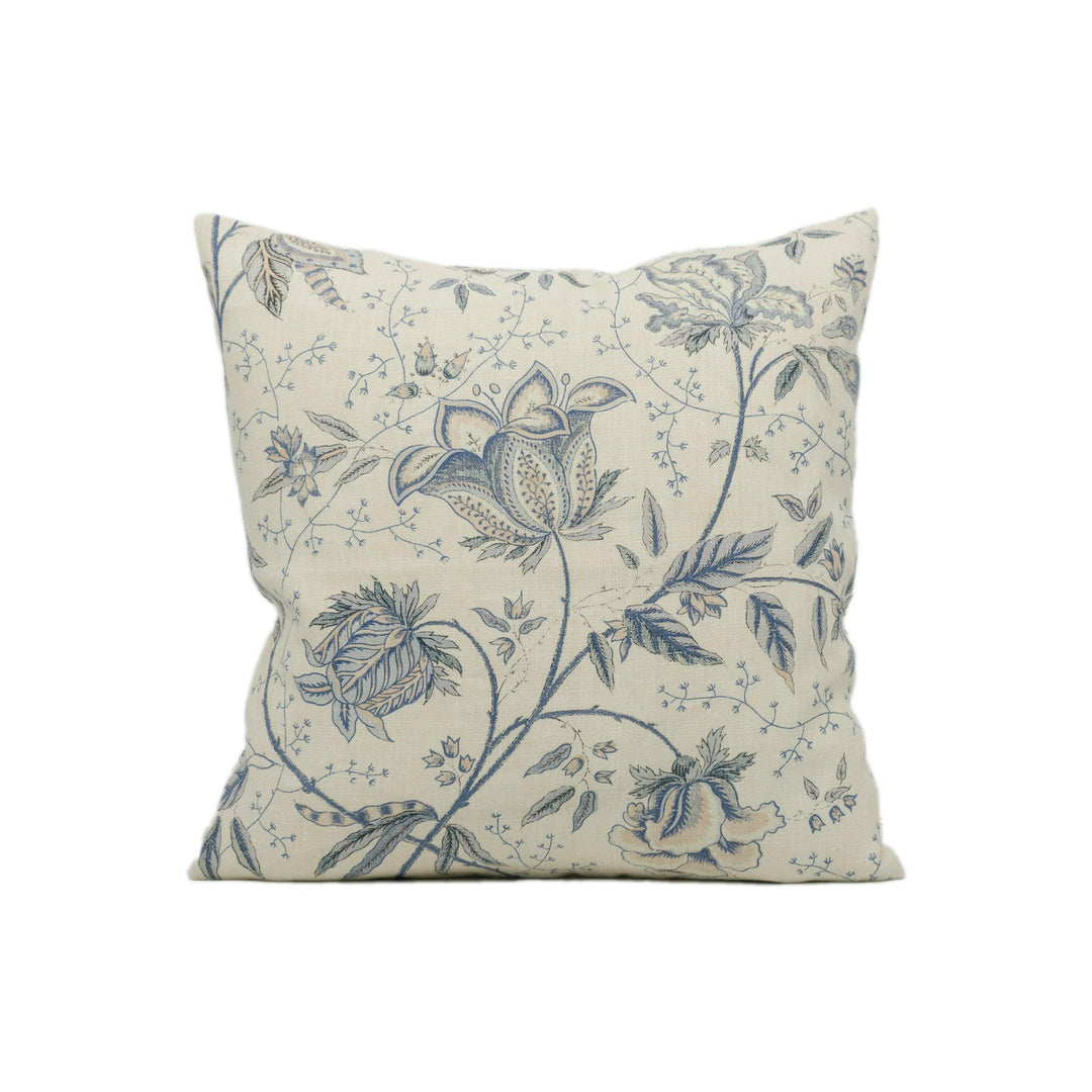 Ralph Lauren - Designers Guild - Pillar Point Floral - Dew - Classic Floral Cushion Cover - Handmade Throw Pillow - Designer Home Décor.