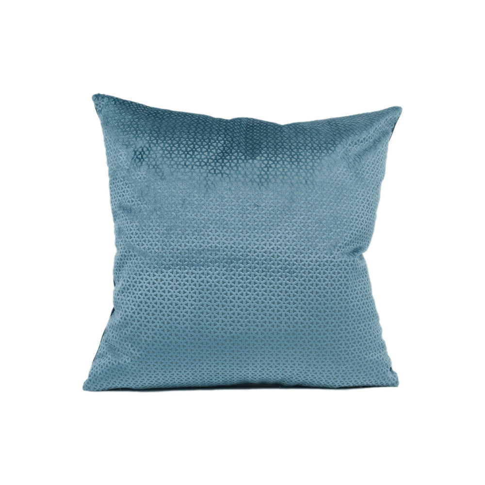 Clarke & Clarke x Studio G - Loreto - Teal - Lovely Textured Velvet Cushion Cover - Handmade Throw Pillow - Designer Home Décor.