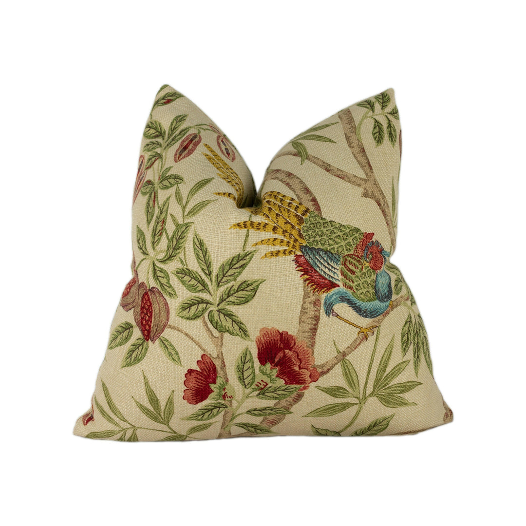 Sanderson - Abbeville - Russet / Sand - Stunning Designer Cushion Cover Throw Pillow Home Decor.