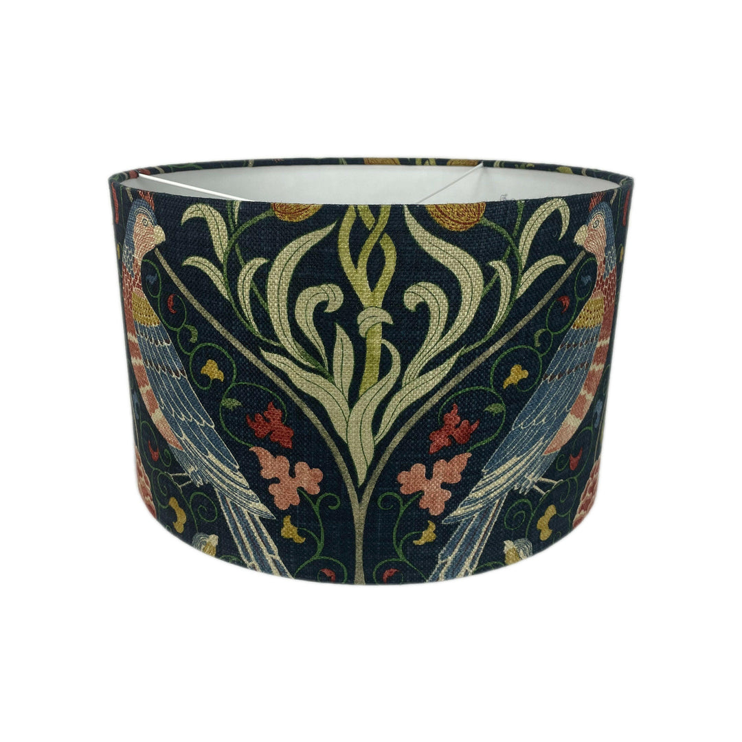 William Morris - Seasons By May - Indigo - Lampshade/Ceiling Light  Stunning Handmade.
