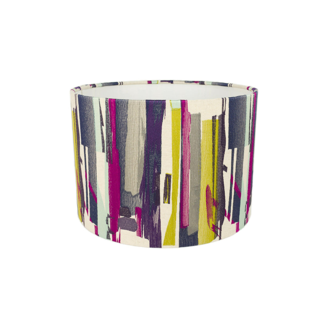 Harlequin - Zeal - Old Navy Aqua Lime Magenta - Lampshade Stunning Handmade.