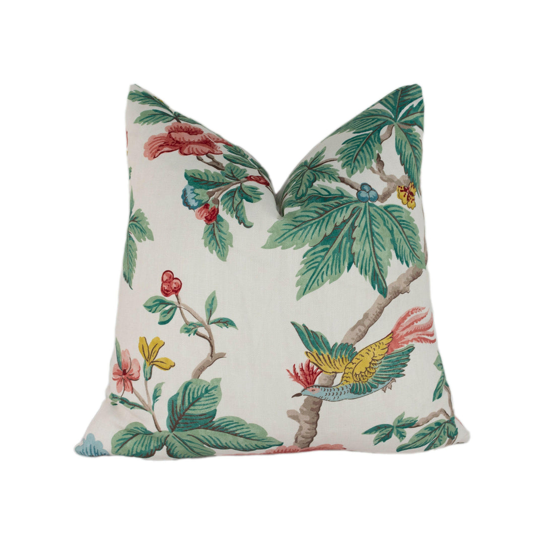 Sanderson - Lophura - Chintz - Cushion Cover Throw Pillow National Trust Design Home Decor.