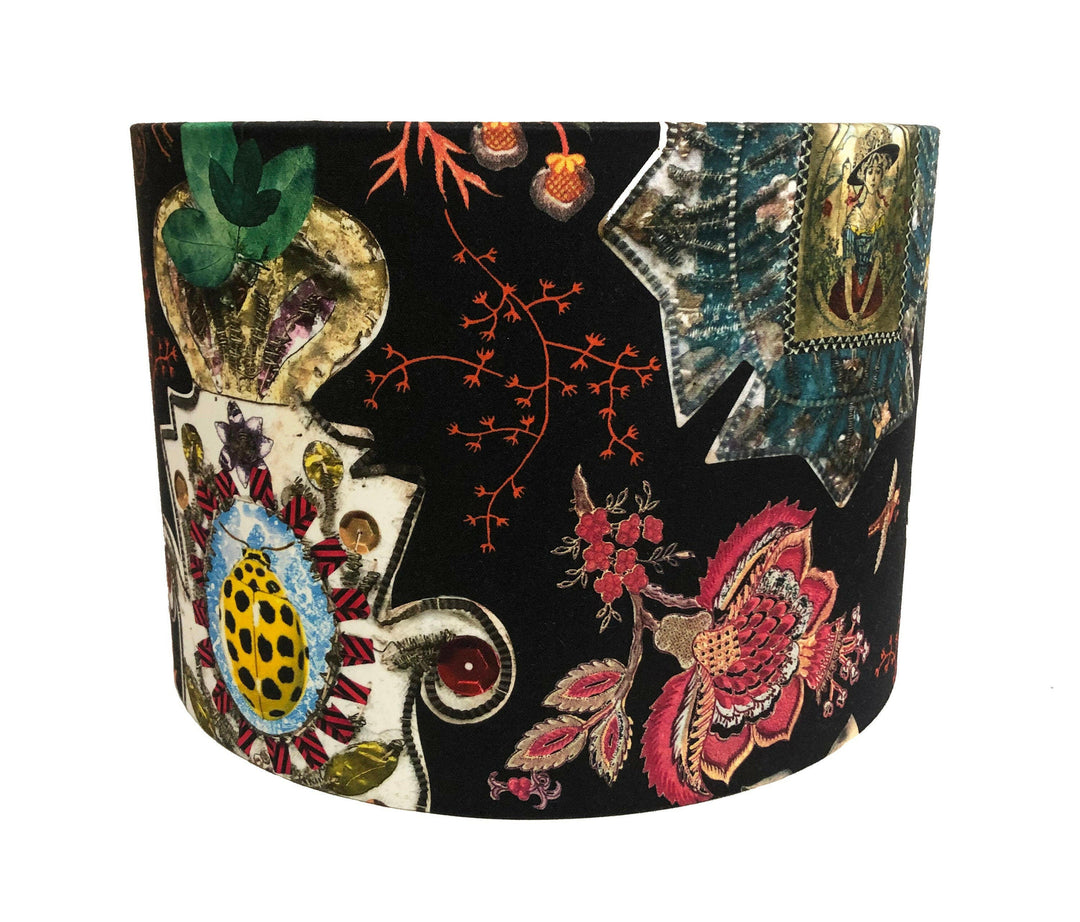 Christian Lacroix - Cocarde - Reglisse - Lampshade Stunning Handmade.