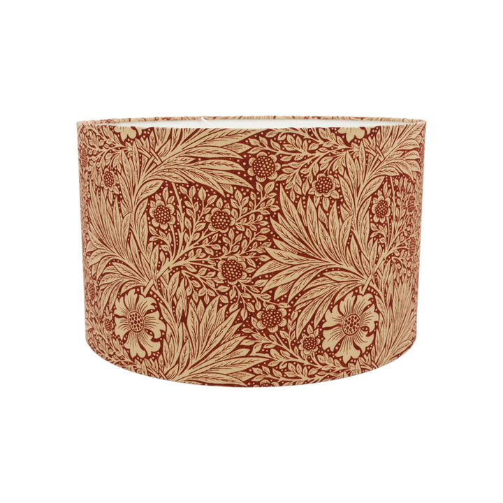 William Morris - Marigold - Brick - Lampshade Stunning Handmade.