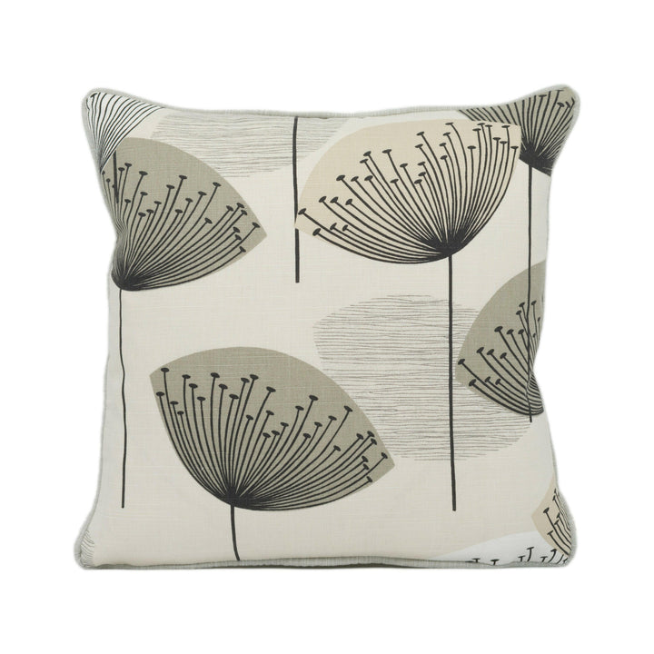 Sanderson - Dandelion Clocks - Neutral - Cushion Cover Throw Pillow Designer Home Decor.