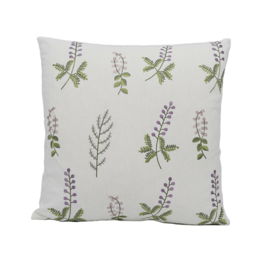Sanderson - Bilberry - Celadon / Fig - Handmade Cushion Cover Stunning Throw Pillow Designer Home Décor.