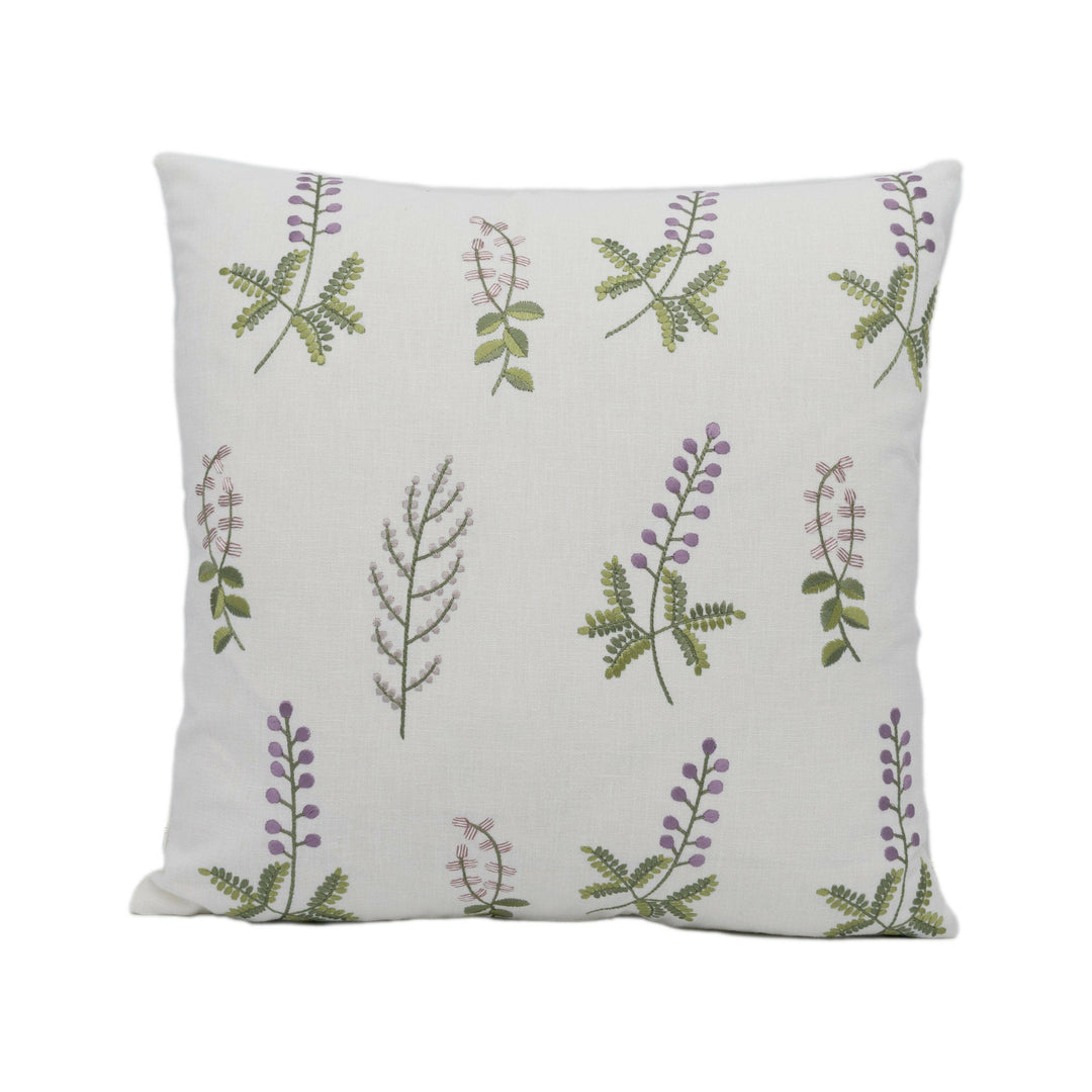 Sanderson - Bilberry - Celadon / Fig - Handmade Cushion Cover Stunning Throw Pillow Designer Home Décor.