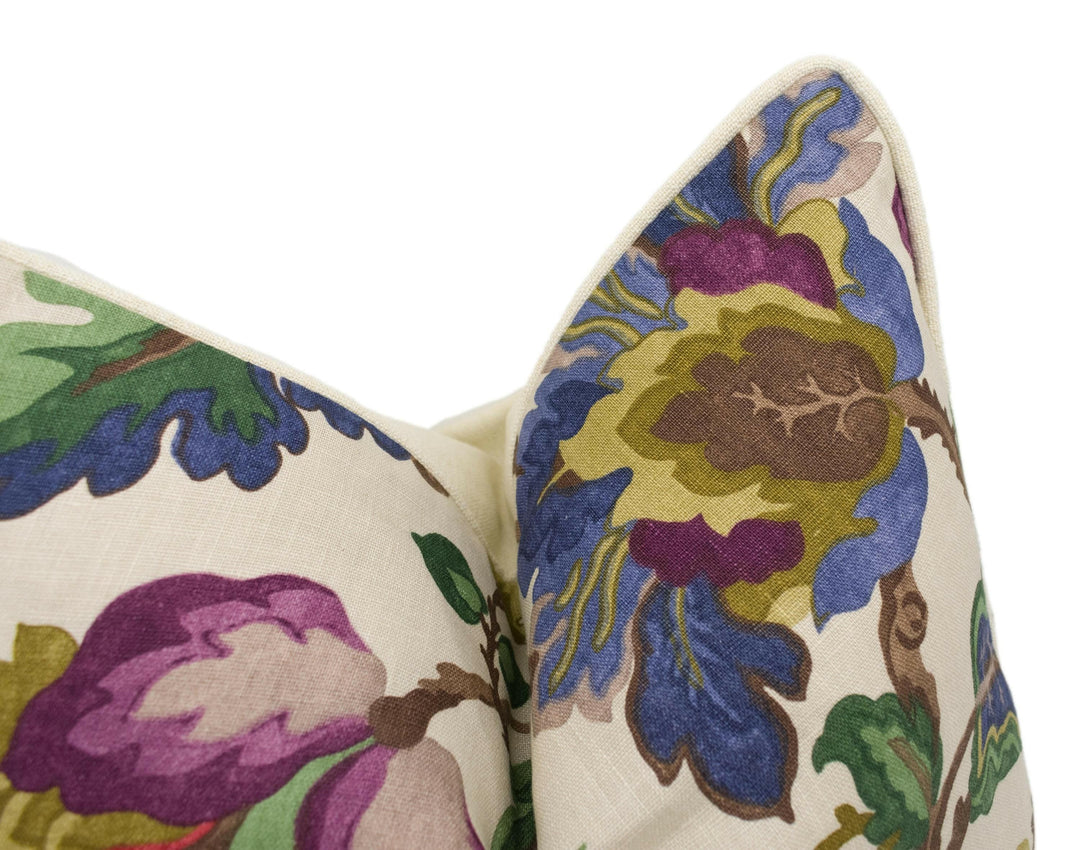 Sanderson - Amanpuri - Original Chintz  - Stunning Cushion Cover Throw Pillow Designer Home Decor.