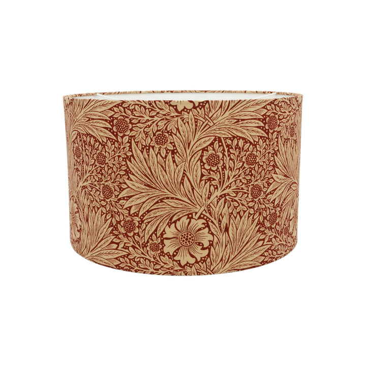 William Morris - Marigold - Brick - Lampshade Stunning Handmade.
