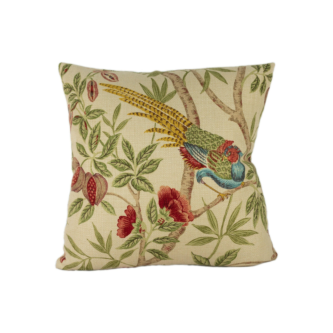 Sanderson - Abbeville - Russet / Sand - Stunning Designer Cushion Cover Throw Pillow Home Decor.