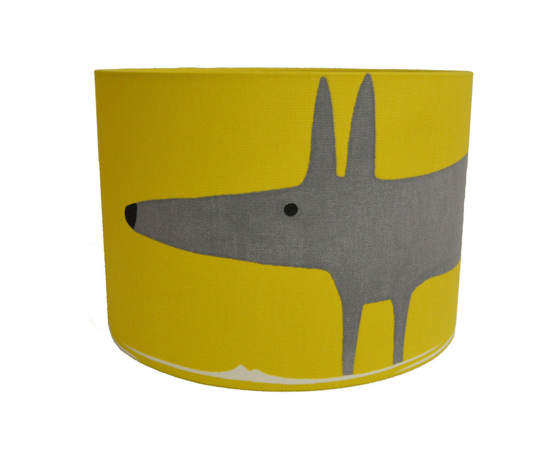 Scion - Mr Fox - Stunning Handmade Lampshade - Many Colours Available - Sunflower / Sky / Neutral / Kiwi / Blush / Tangerine - Home Decor.