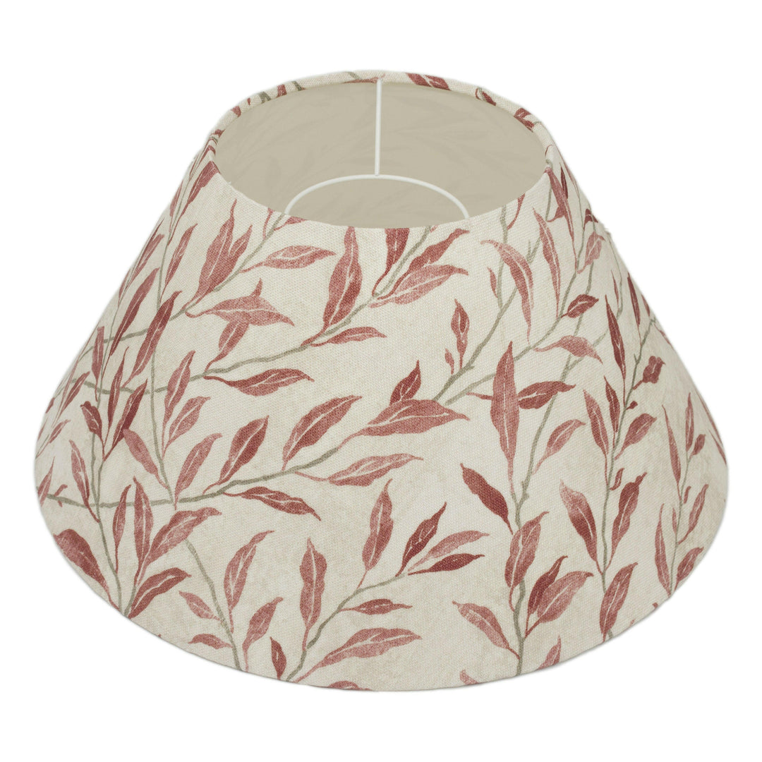 Sanderson - Osier - Rosewood / Sepia - Lampshade - Ceiling Light -  Stunning Trailing Willow Leaf Handmade Designer Home Décor.