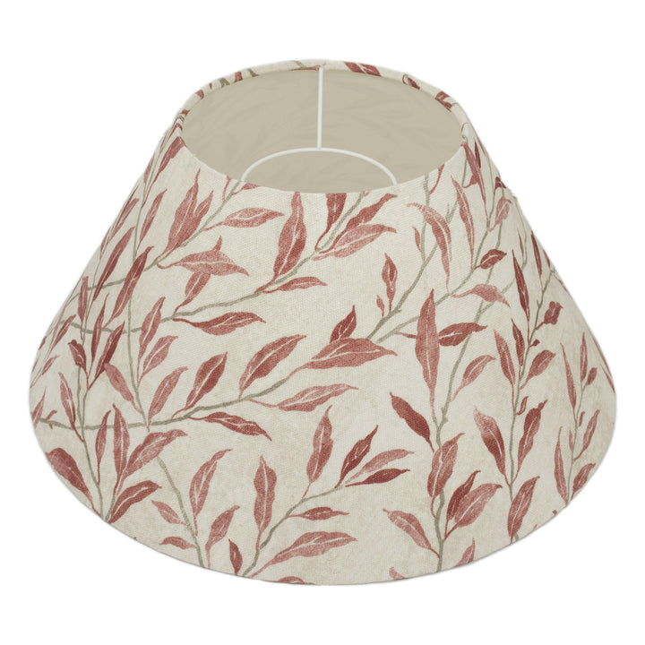 Sanderson - Osier - Rosewood / Sepia - Lampshade - Ceiling Light -  Stunning Trailing Willow Leaf Handmade Designer Home Décor.