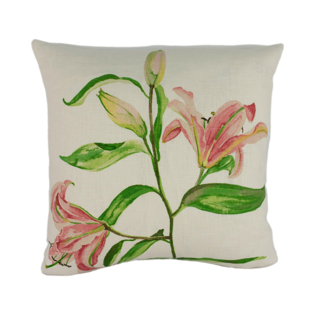 Sanderson - Lucia - Blush - Cushion Cover Throw Pillow Designer Home Decor.