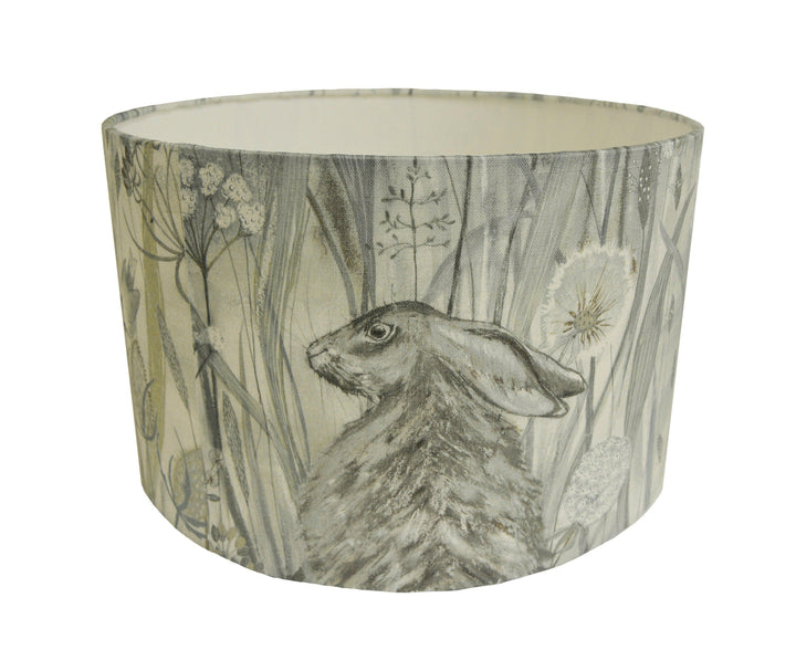 Sanderson - Dune Hares - Mist / Pebble - Lampshade Stunning Handmade.