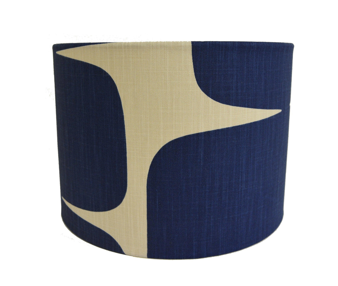 Scion - Lohko - Indigo / Jasmine - Lampshade Stunning Handmade.