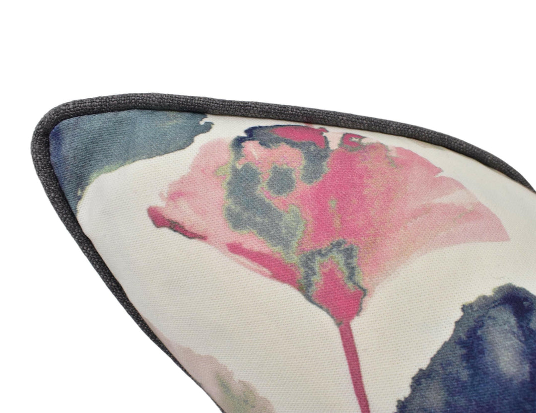 Prestigious Textiles - Camarillo - Flamingo - Playful Watercolour Floral Designer Cushion Cover - Luxury Throw Pillow - Handmade Home Decor.