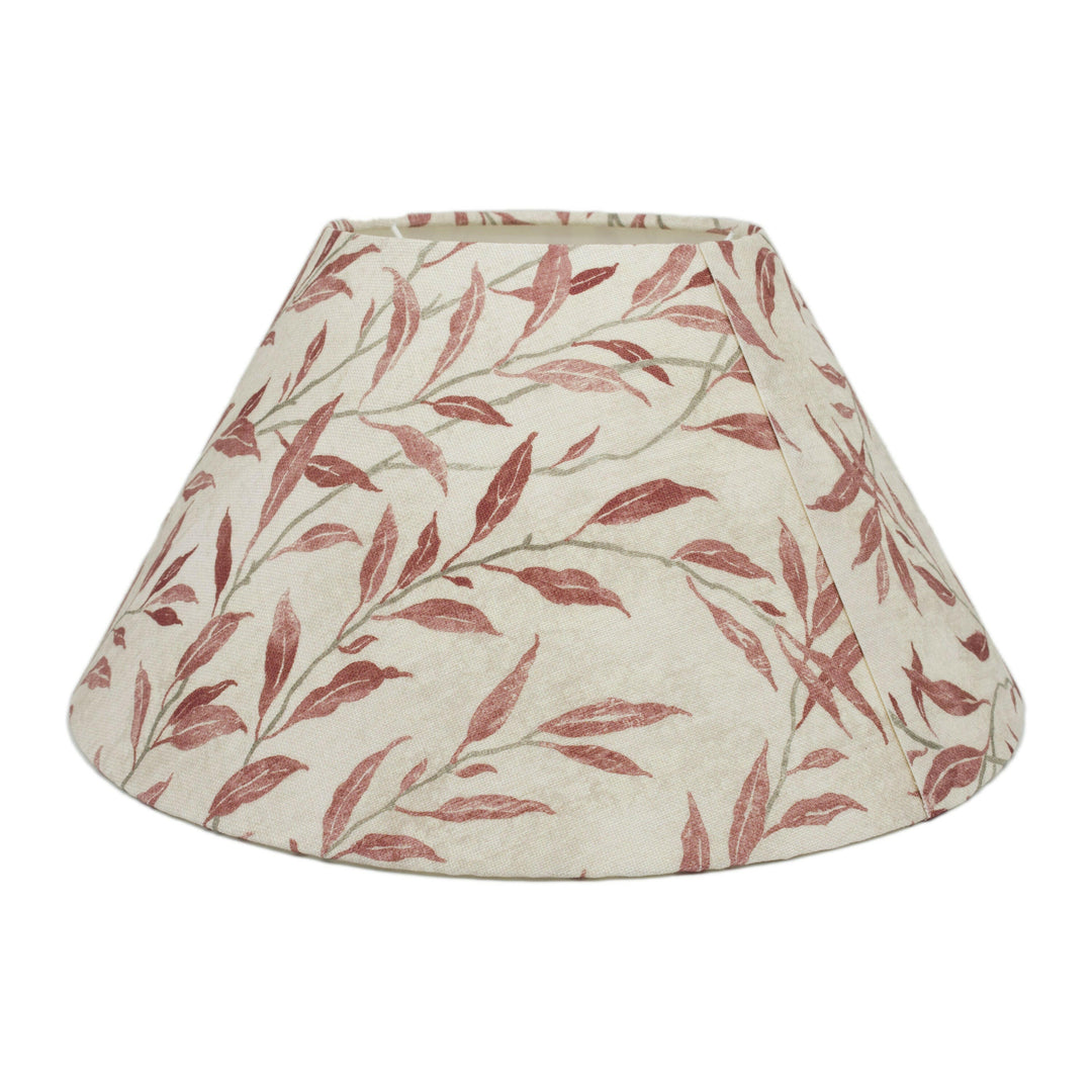 Sanderson - Osier - Rosewood / Sepia - Lampshade - Ceiling Light -  Stunning Trailing Willow Leaf Handmade Designer Home Décor.