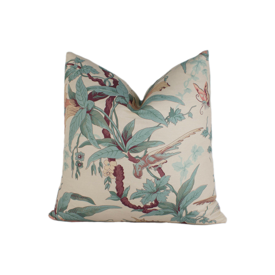 Ralph Lauren - Mary Day Botanical - Tea - Stunning Designer Cushion Cover Home Décor Throw Pillow.