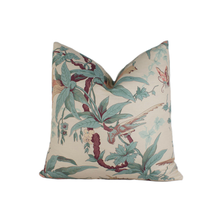Ralph Lauren - Mary Day Botanical - Tea - Stunning Designer Cushion Cover Home Décor Throw Pillow.