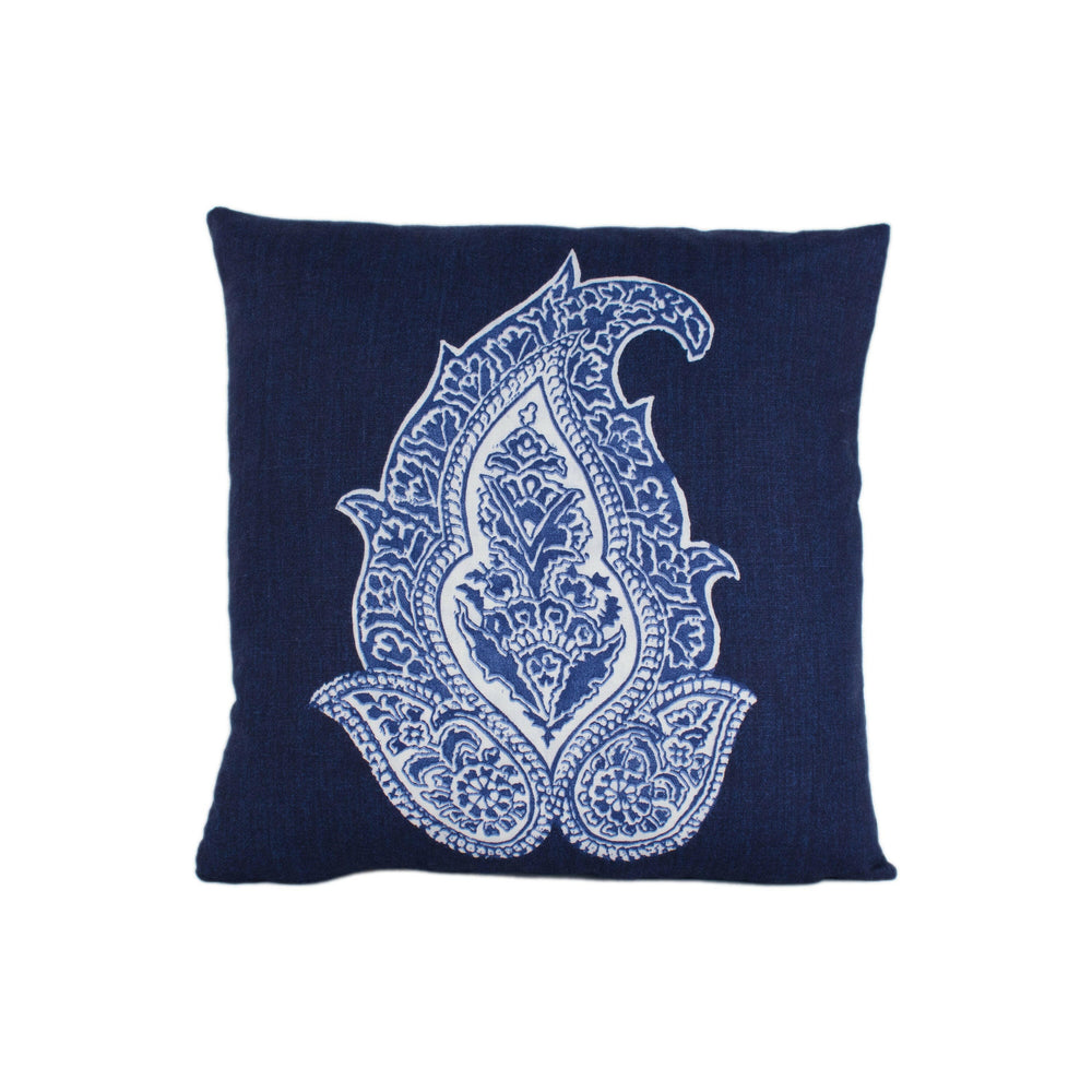 Ralph Lauren - Robbins Hill Paisley - Batik - Stunning Designer Cushion Cover Home Décor Throw Pillow.