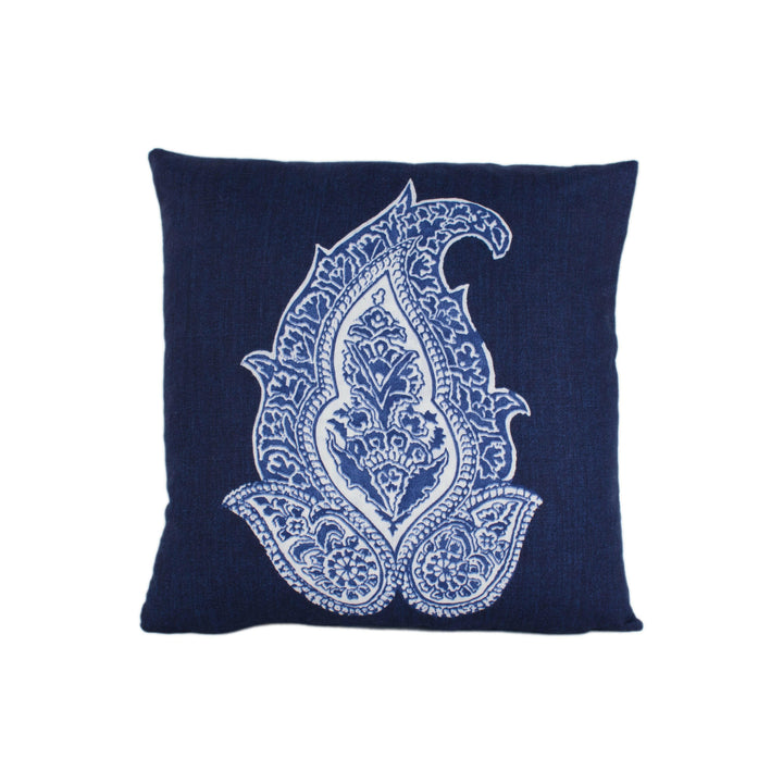 Ralph Lauren - Robbins Hill Paisley - Batik - Stunning Designer Cushion Cover Home Décor Throw Pillow.