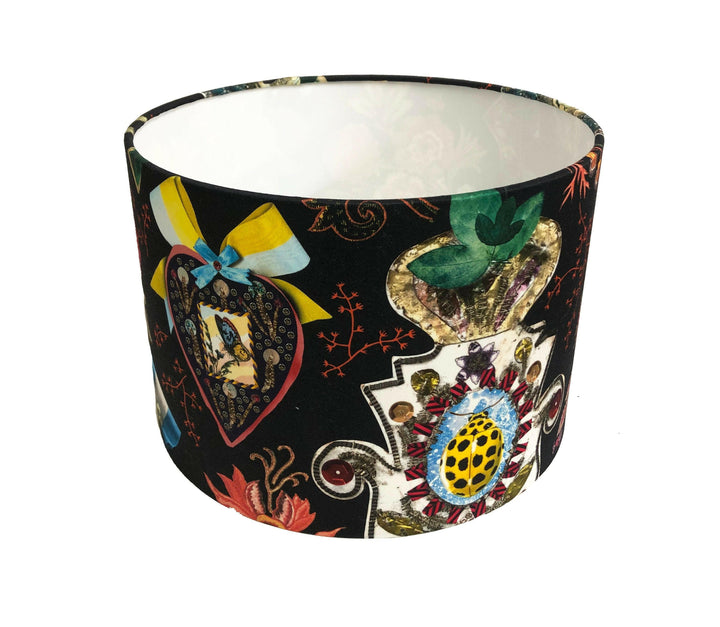 Christian Lacroix - Cocarde - Reglisse - Lampshade Stunning Handmade.