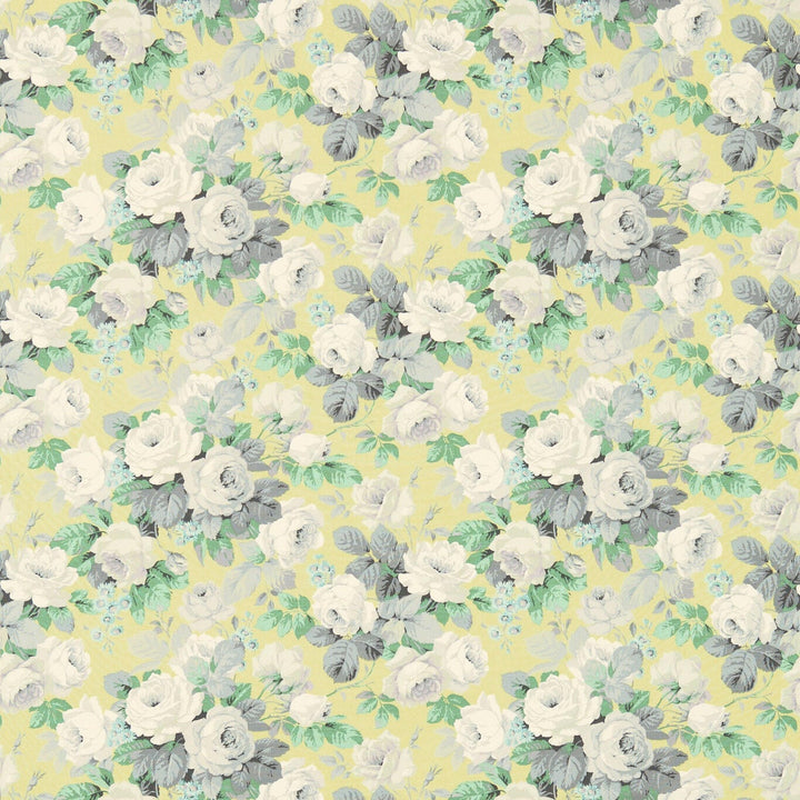 Sanderson - Chelsea - Linden / Silver - Made To Measure Professionally Made Roman Blind.