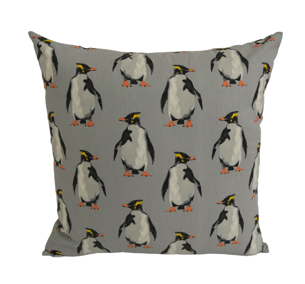 Prestigious Textiles - Penguins - Arctic - Cushion Cover Pillow Throw Designer Home Decor.