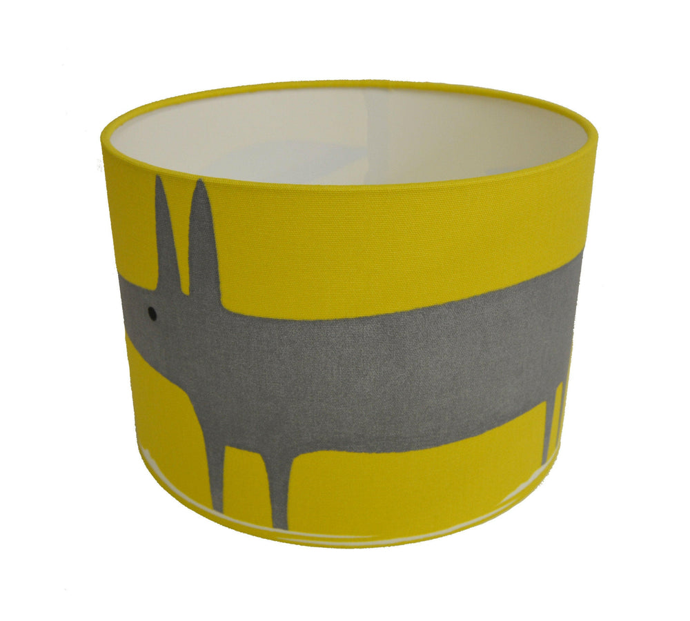 Scion - Mr Fox - Stunning Handmade Lampshade - Many Colours Available - Sunflower / Sky / Neutral / Kiwi / Blush / Tangerine - Home Decor.