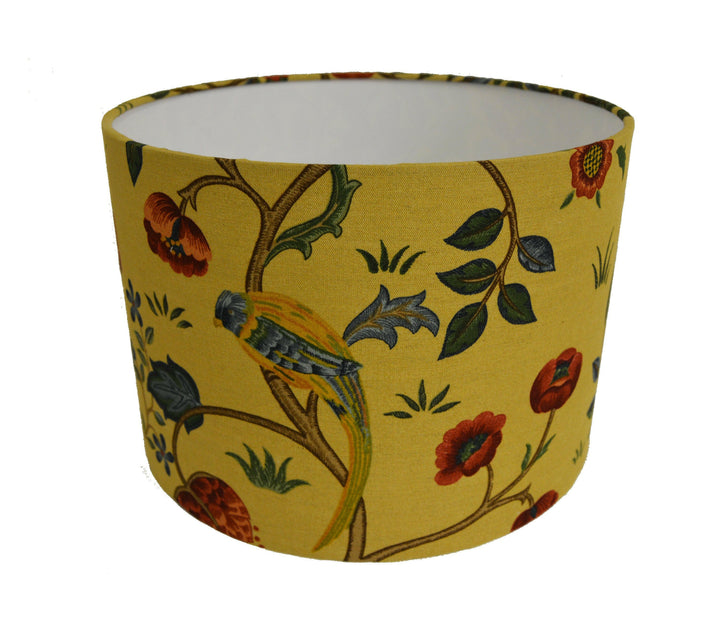 William Morris - Kelmscott Tree - Forest/Gold Lampshade Stunning Handmade.