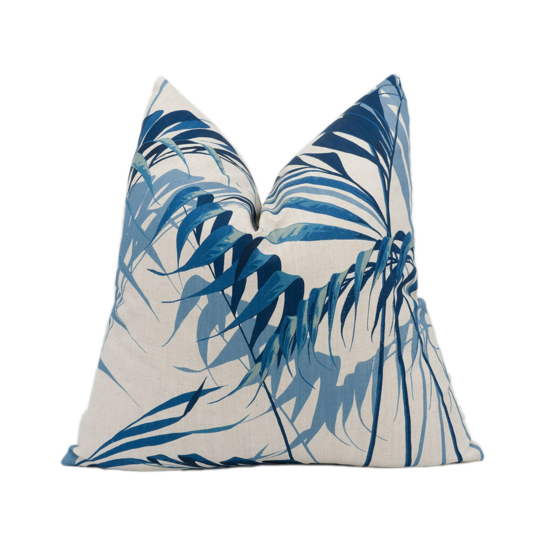 Sanderson - Palm House - Eucalyptus - Cushion Cover Throw Pillow Designer Home Décor.