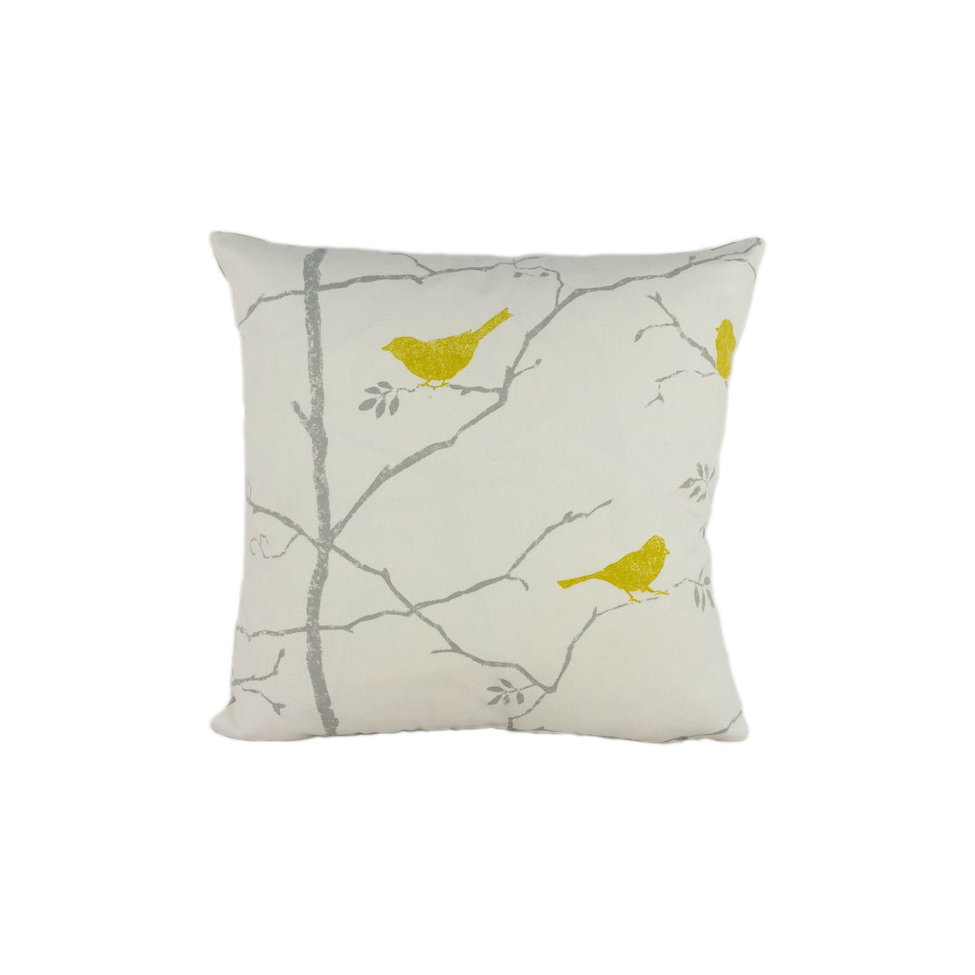 Sanderson - Dawn Chorus - Linden / Slate - Stunning Designer Cushion Cover Home Décor Throw Pillow.