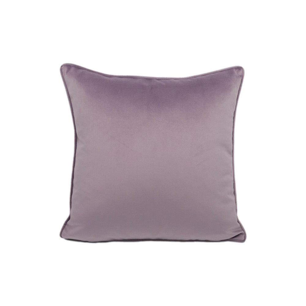Stunning Designer Heather Purple Velvet Cushion Cover - Handmade Throw Pillow Designer Home Décor.