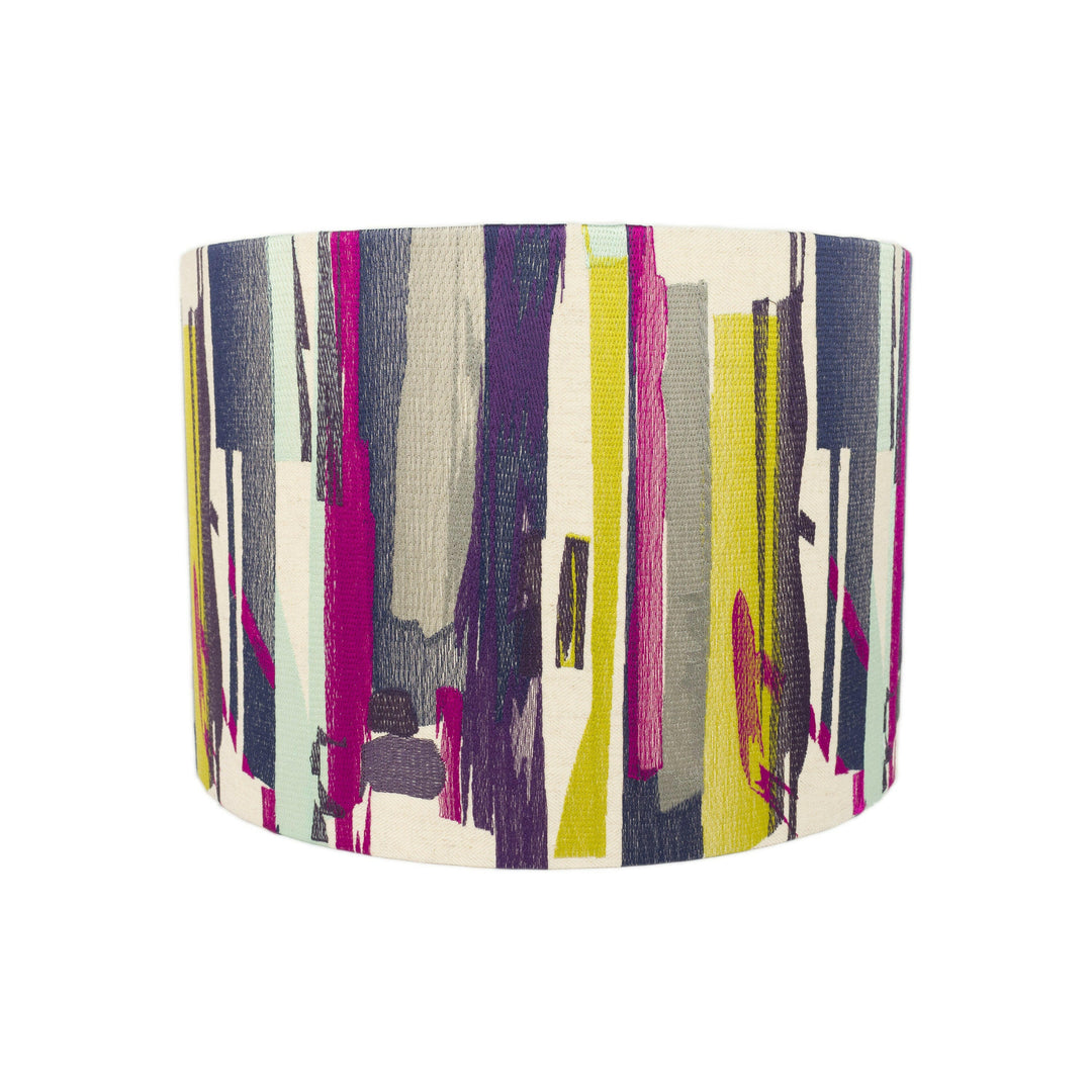 Harlequin - Zeal - Old Navy Aqua Lime Magenta - Lampshade Stunning Handmade.