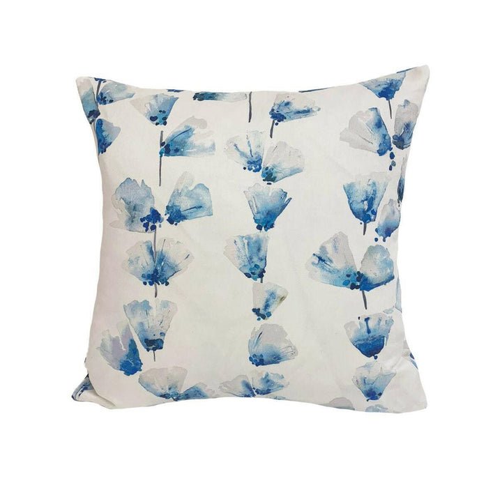 Romo - Honor - Topaz - Delicate Painterly Trailing Floral Designer Cushion Cover - Handmade Throw Pillow - Luxury Home Decor.